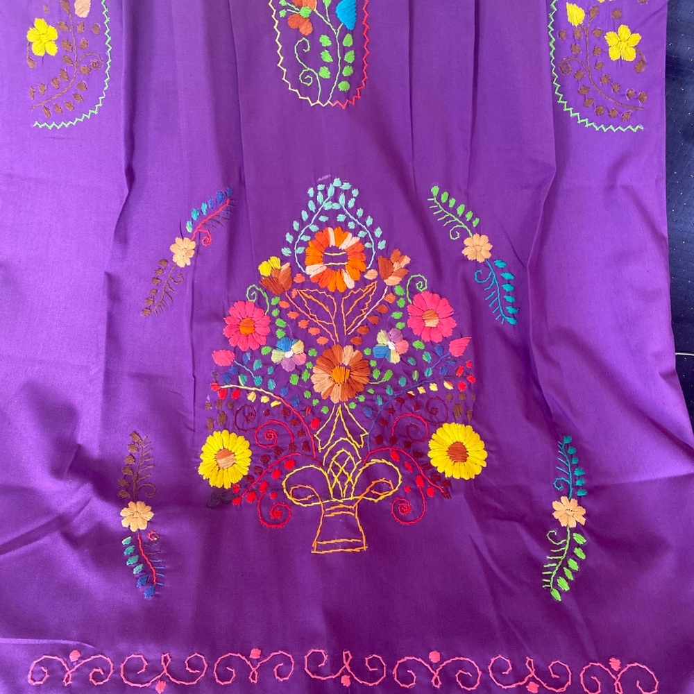 🇲🇽 NWT Traditional Mexican short dress. - Picture 5 of 6